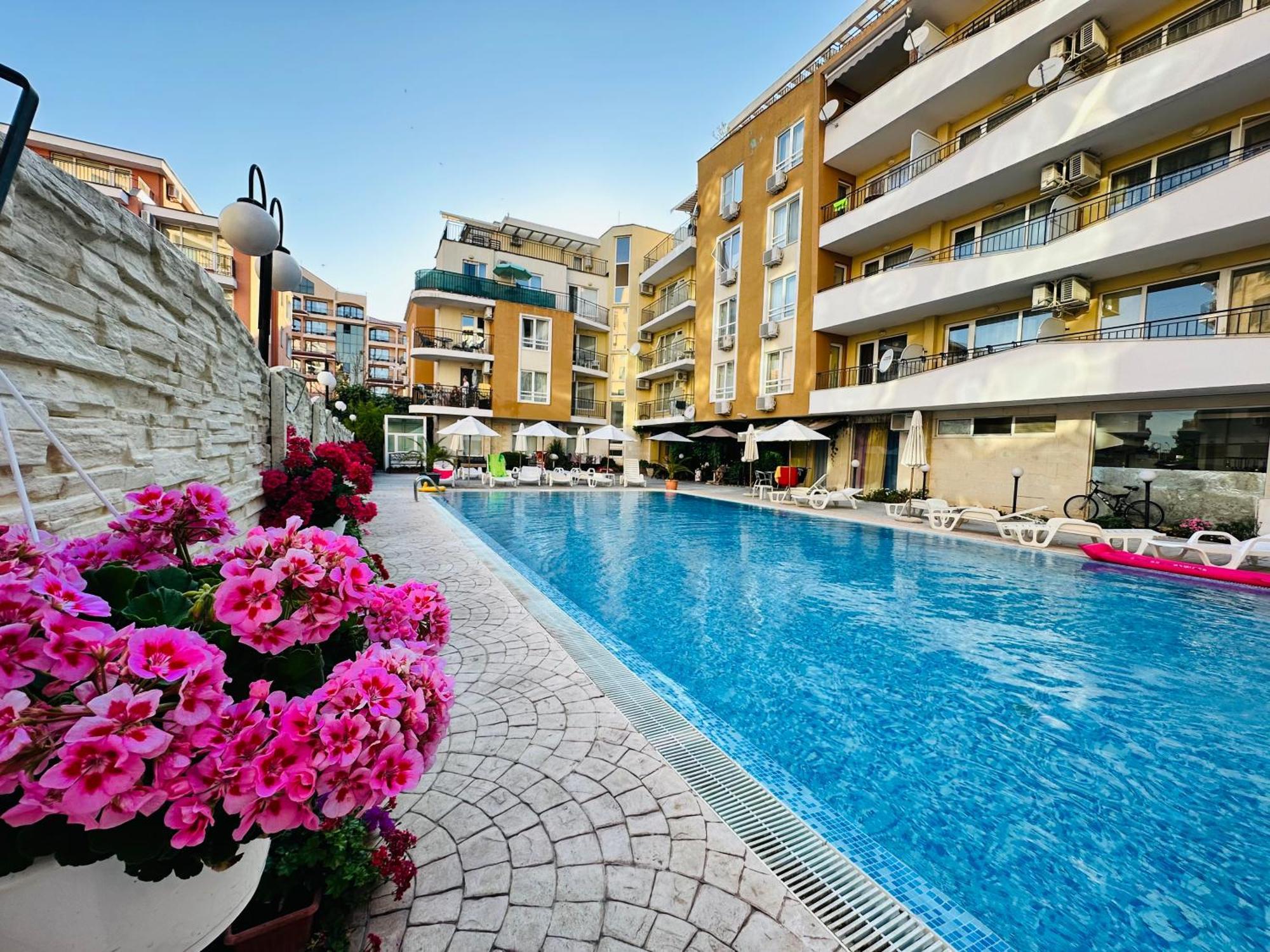 Blue Marine - Daneli Apartment Sunny Beach Exterior foto